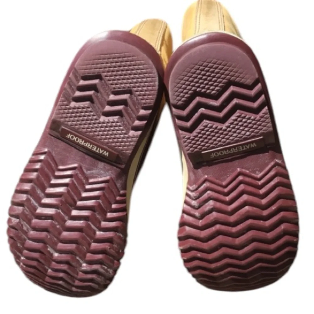 Sorel Joan of Arc Boots Beige Suede Upper Winter Boots Size 6 - Picture 6 of 9